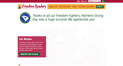 Desktop Screenshot of freedomreaders.org